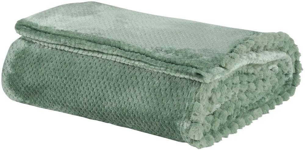 ΚΟΥΒΕΡΤΑ ΥΠΕΡΔΙΠΛΗ FLEECE DAS HOME 1184 ΠΡΑΣΙΝΟ 220Χ240CM