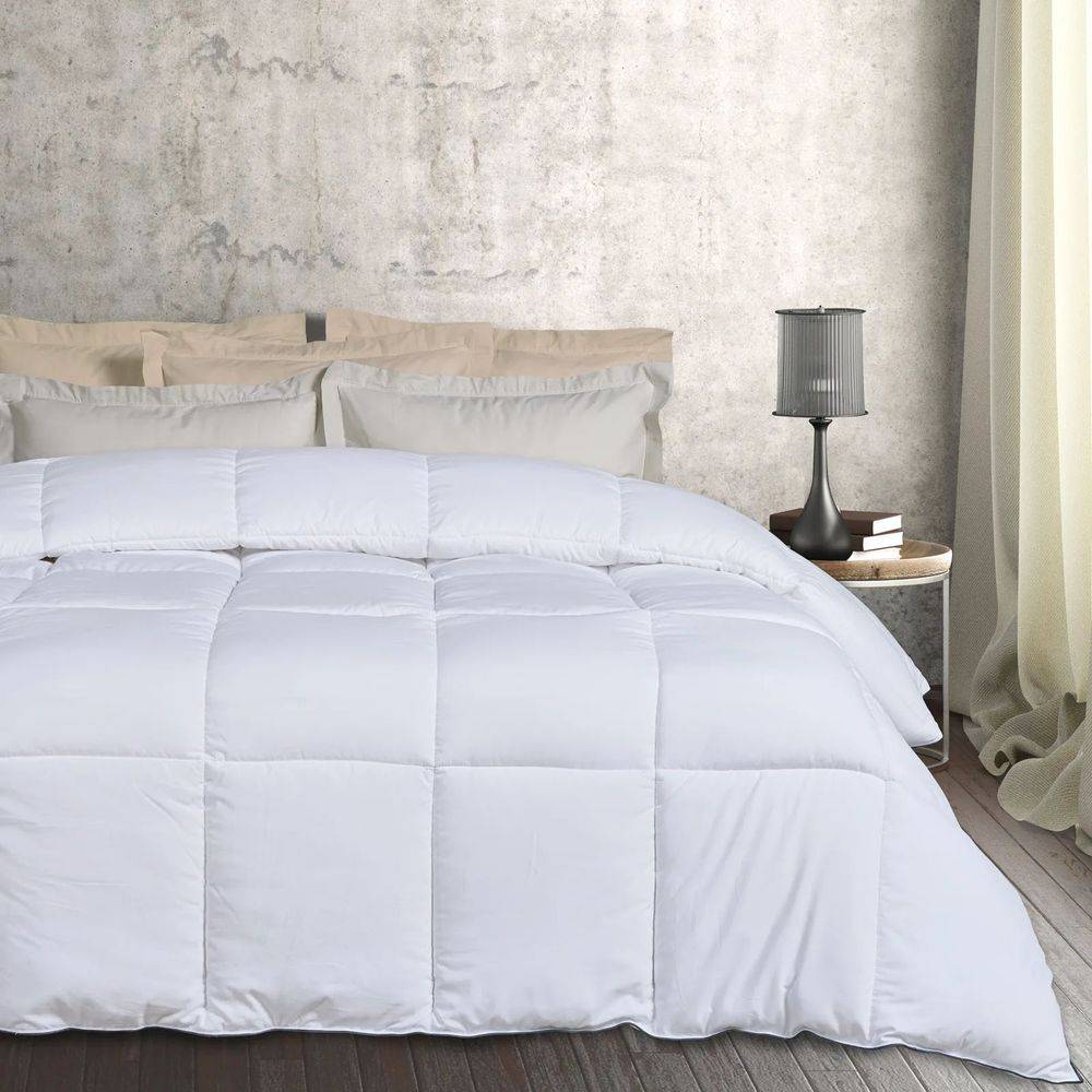 DAS HOME ΠΑΠΛΩΜΑ ΥΠΕΡΔΙΠΛΟ DAS HOME HAPPY 9645 WHITE 220X240CM
