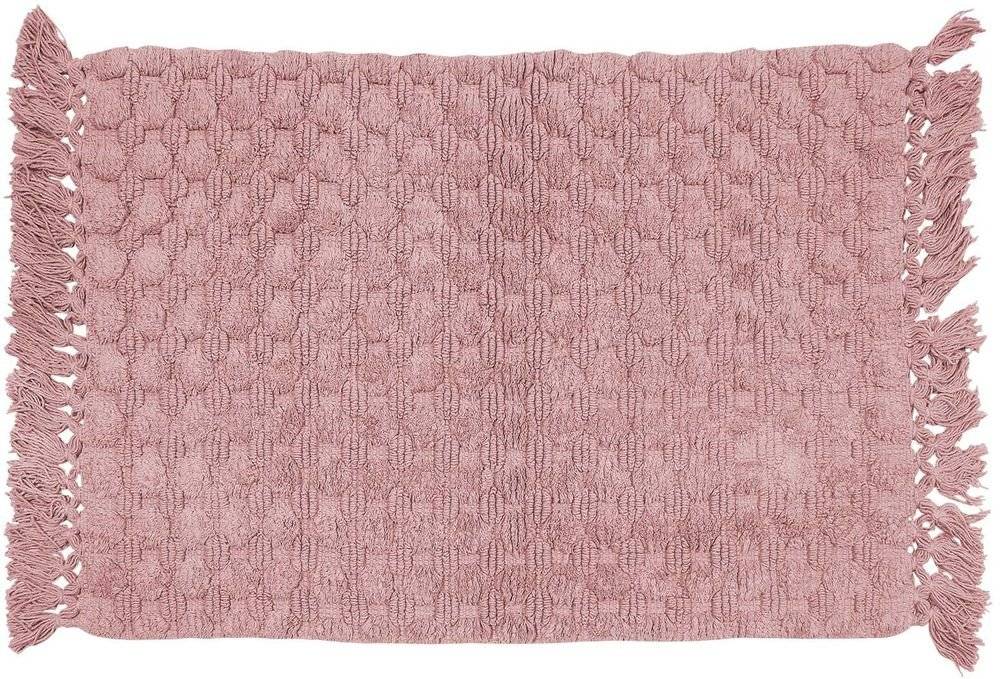 ΤΑΠΕΤΟ ΜΠΑΝΙΟΥ DAS HOME 0563 ΡΟΖ 50X80CM DAS HOME