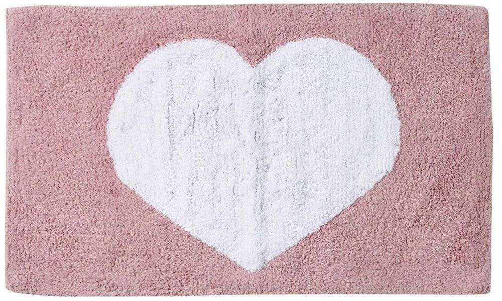 ΤΑΠΕΤΟ ΜΠΑΝΙΟΥ DAS HOME 0678 ΡΟΖ 50X80CM DAS HOME