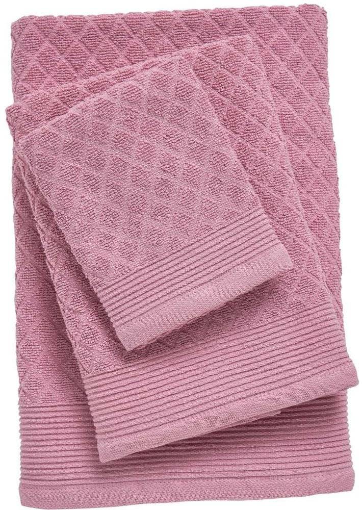 ΣΕΤ ΠΕΤΣΕΤΕΣ DAS HOME BEST 0689 ΡΟΖ 3ΤΜΧ (30X50CM-50X100CM-70X140CM) DAS HOME