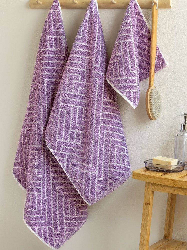 ΠΕΤΣΕΤΕΣ ΜΠΑΝΙΟΥ PALAMAIKI HOME RANON MOV 3ΤΜΧ ΠΑΛΑΜΑΙΚΗ