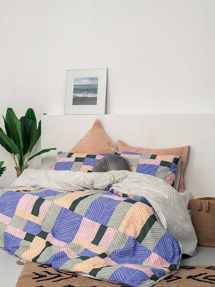 ΣΕΤ ΣΕΝΤΟΝΙΑ ΥΠΕΡΔΙΠΛΑ ΠΑΛΑΜΑΙΚΗ FASHION LIFE FL6163 ΧΩΡΙΣ ΛΑΣΤΙΧΟ 240X260CM ΠΑΛΑΜΑΙΚΗ