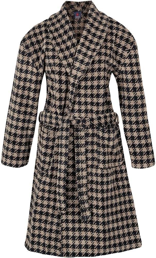 Μπουρνούζι Greenwich Polo Club 3096 Black-Beige Χ-LARGE