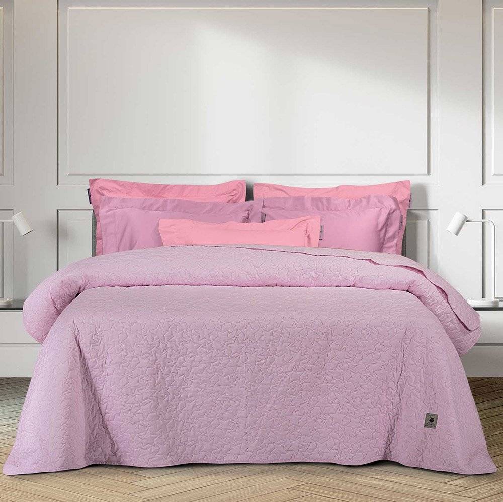 ΚΟΥΒΕΡΛΙ ΥΠΕΡΔΙΠΛΟ GREENWICH POLO CLUB ESSENTIAL 3412 ΡΟΖ (220Χ240CM)