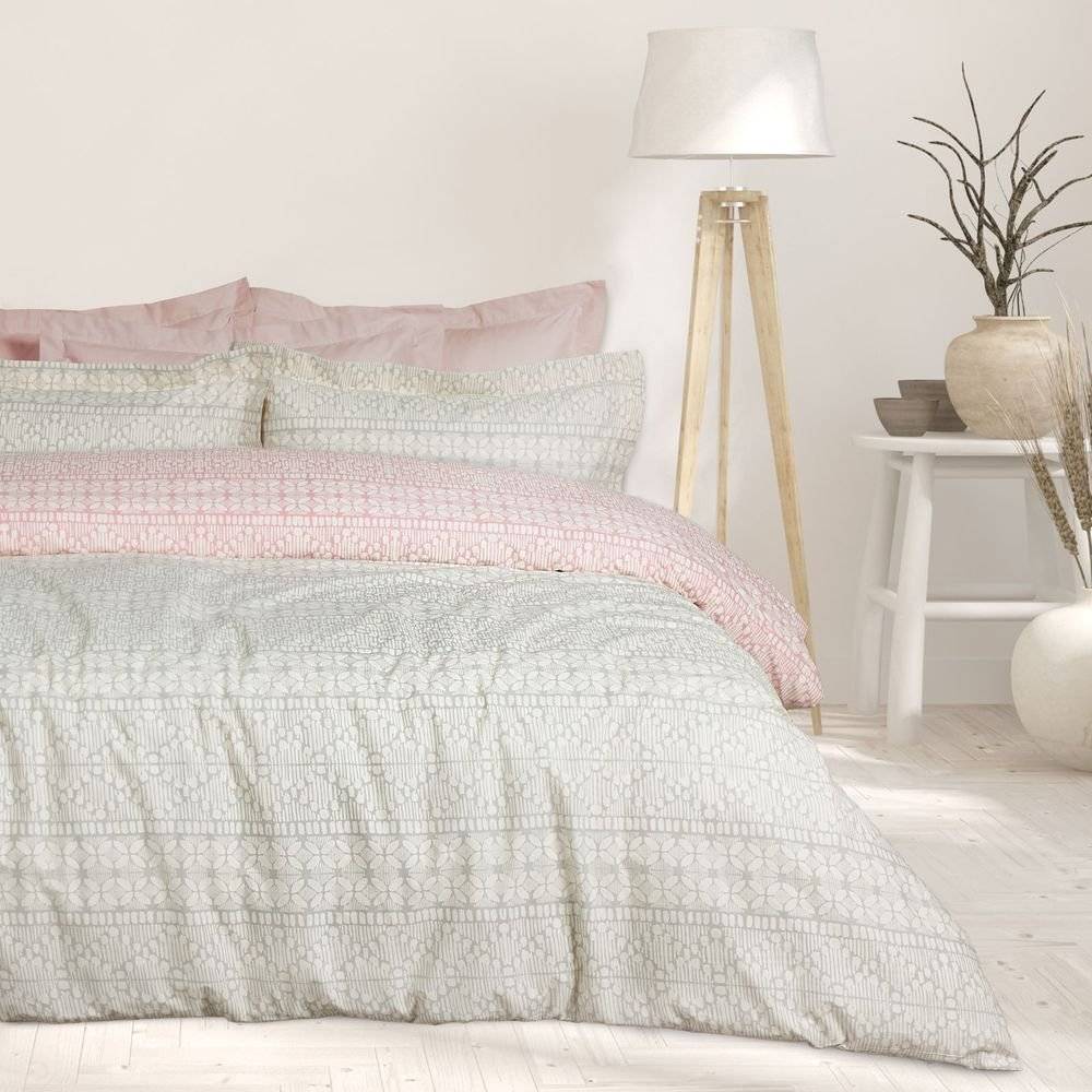 ΣΕΝΤΟΝΙΑ KING SIZE DAS HOME HAPPY 9674 ΣΕΤ 4 ΤΜΧ (260X280CM) DAS HOME