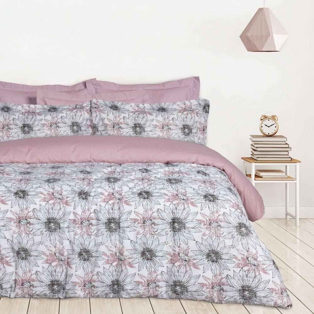 ΣΕΝΤΟΝΙΑ KING SIZE DAS HOME HAPPY 9676 ΣΕΤ 4 ΤΜΧ (260X280CM) DAS HOME