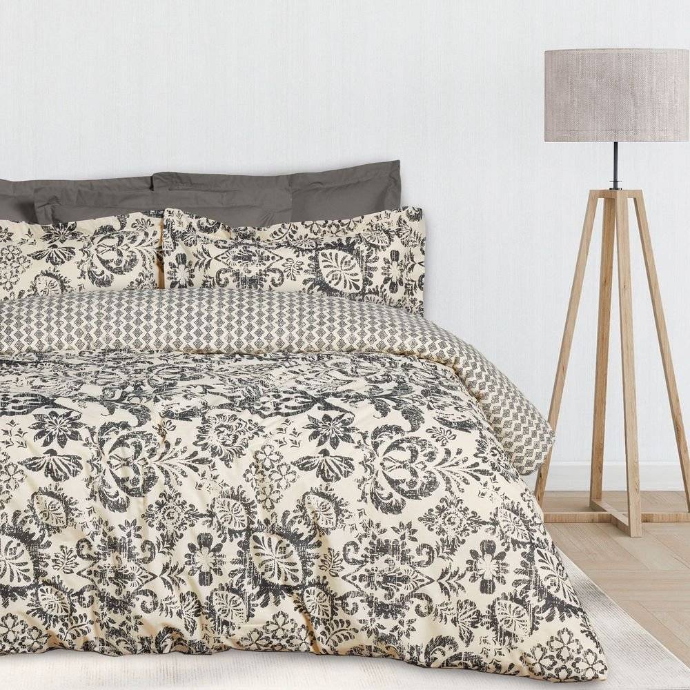 ΣΕΝΤΟΝΙΑ ΜΟΝΑ DAS HOME HAPPY 9677 ΣΕΤ 3 ΤΜΧ (170X260CM) DAS HOME