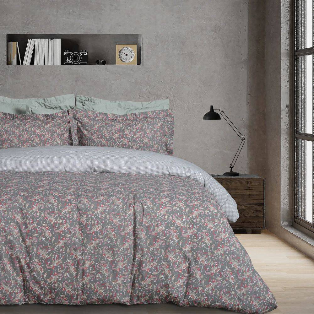 DAS HOME ΣΕΝΤΟΝΙΑ ΜΟΝΑ ΜΕ ΛΑΣΤΙΧΟ DAS HOME CASUAL 5423 ΣΕΤ 3 ΤΜΧ (170X260CM)
