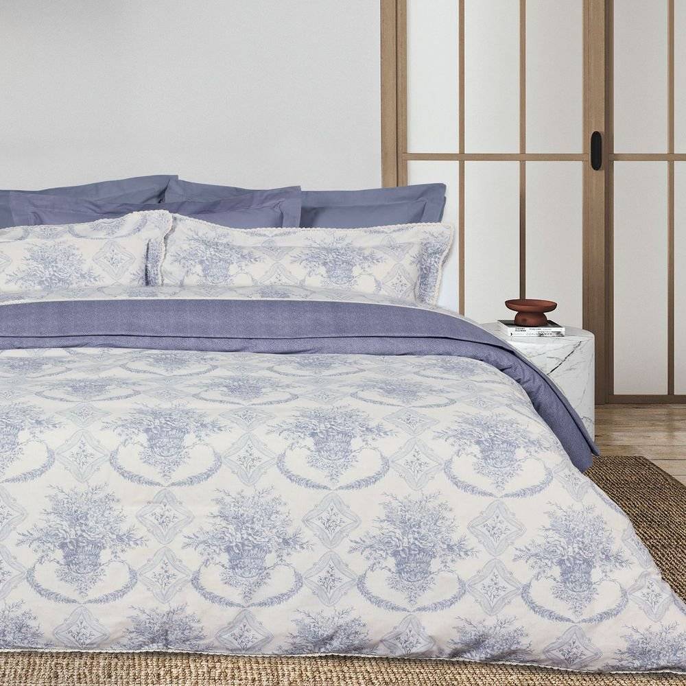 ΣΕΝΤΟΝΙΑ KING SIZE DAS HOME PRESTIGE 1696 ΣΕΤ 4 ΤΜΧ (250X270CM) DAS HOME