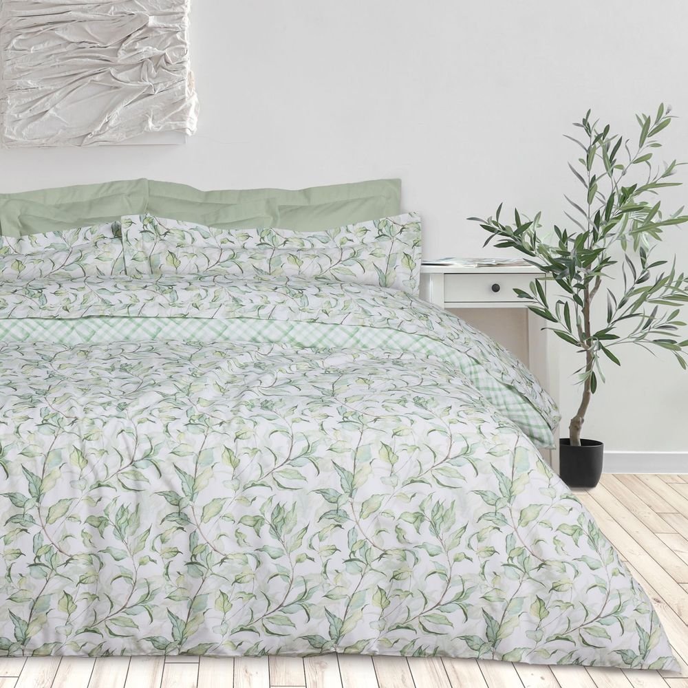 DAS HOME ΣΕΝΤΟΝΙΑ KING SIZE DAS HOME DAILY 3173 ΣΕΤ 4 ΤΜΧ ΧΩΡΙΣ ΛΑΣΤΙΧΟ (260X280CM)
