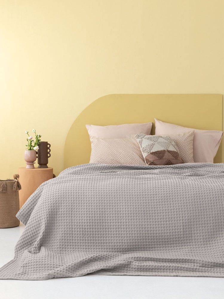 ΚΟΥΒΕΡΤΑ ΜΟΝΗ ΠΙΚΕ MARCIE PALAMAIKI HOME 170X240M FOG ΠΑΛΑΜΑΙΚΗ