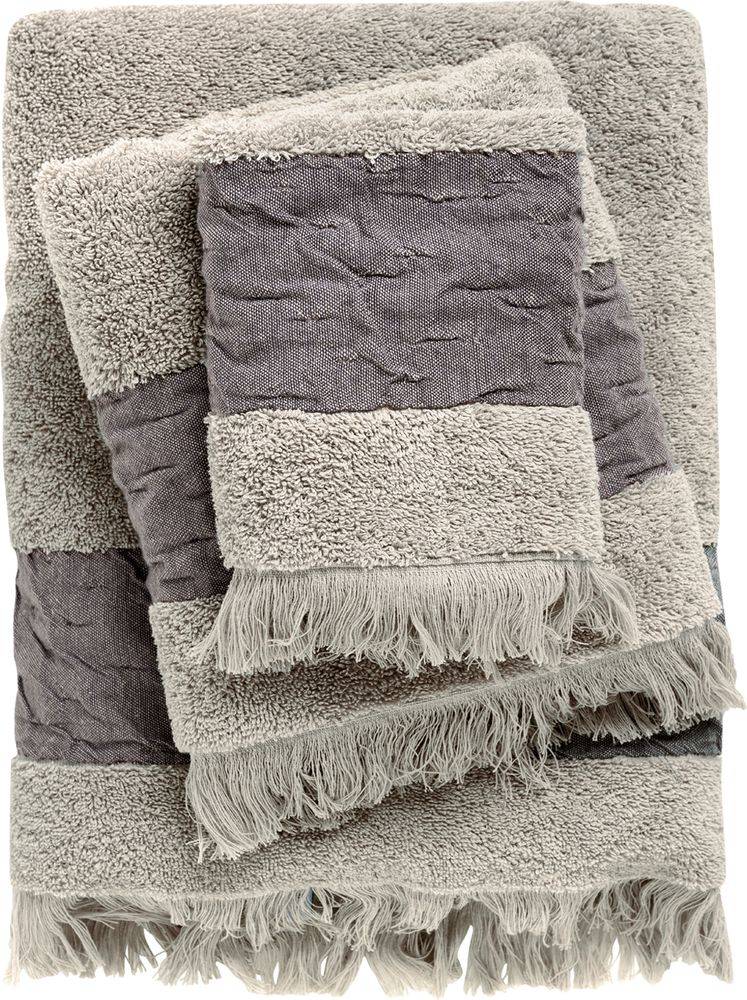 ΣΕΤ ΠΕΤΣΕΤΕΣ DAS HOME DAILY 0745 TAUPE 3ΤΜΧ (30X50CM-50X90CM-70X140CM) DAS HOME