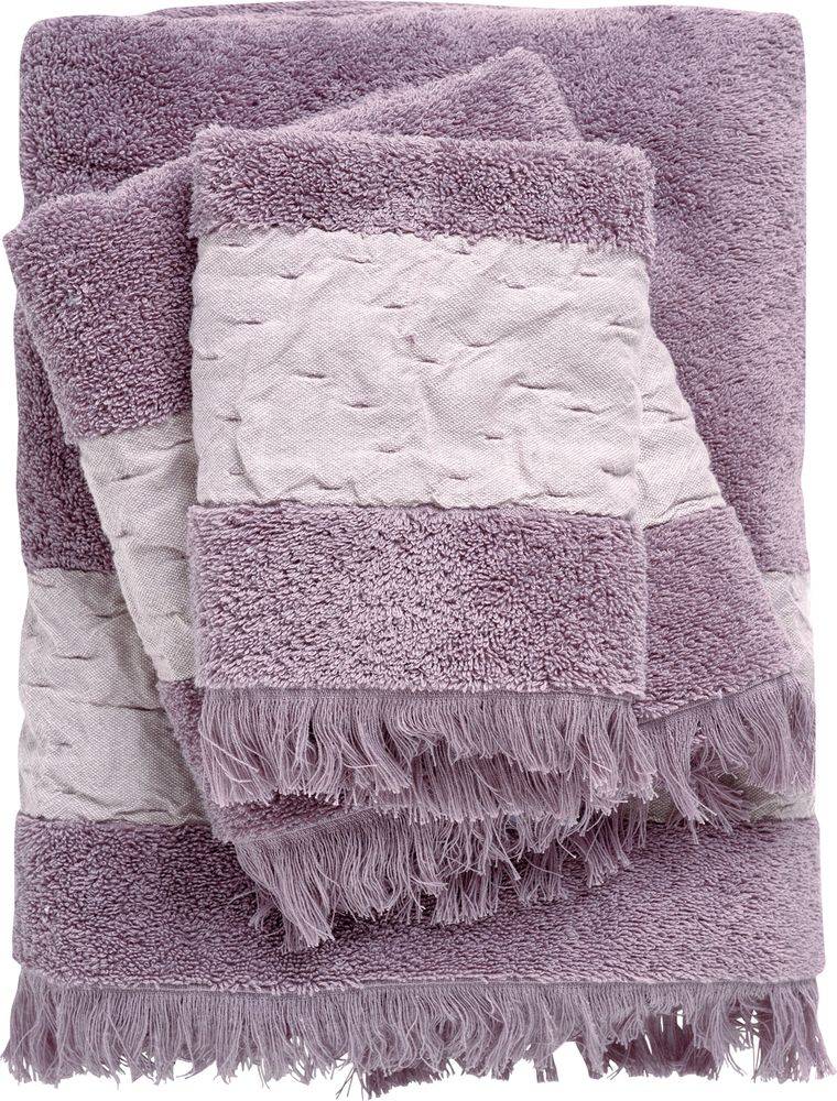 ΣΕΤ ΠΕΤΣΕΤΕΣ DAS HOME DAILY 0744 LILAC 3ΤΜΧ (30X50CM-50X90CM-70X140CM) DAS HOME