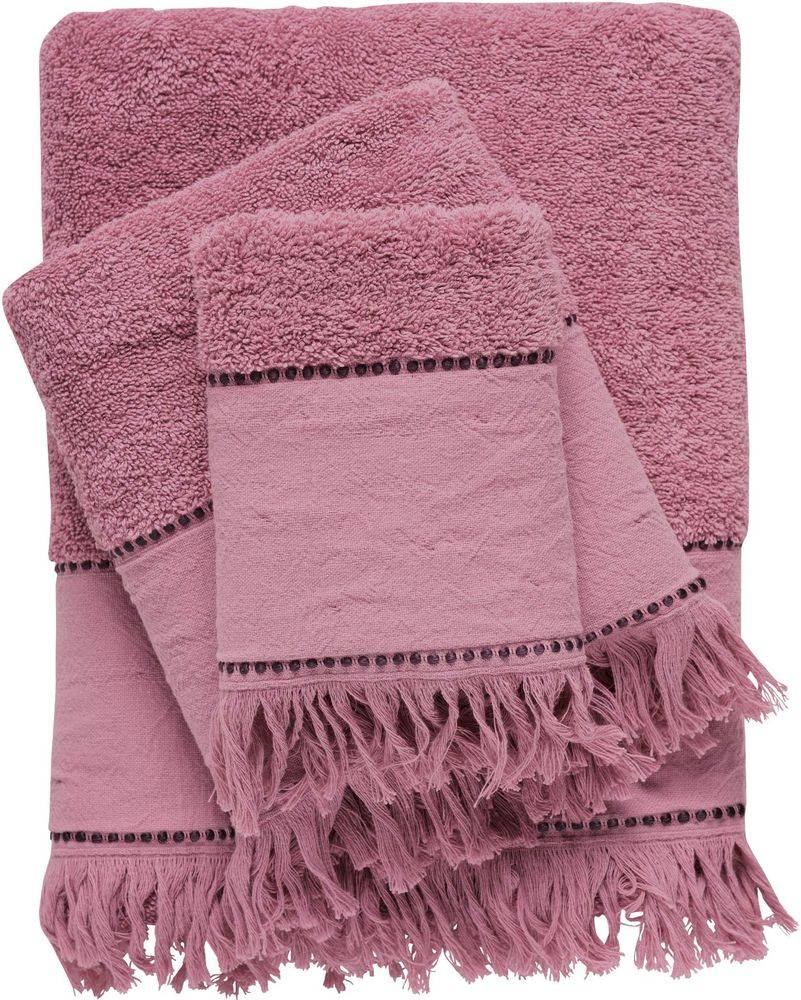 ΣΕΤ ΠΕΤΣΕΤΕΣ DAS HOME DAILY 0699 ΡΟΖ 3ΤΜΧ (30X50CM-50X90CM-70X140CM) DAS HOME