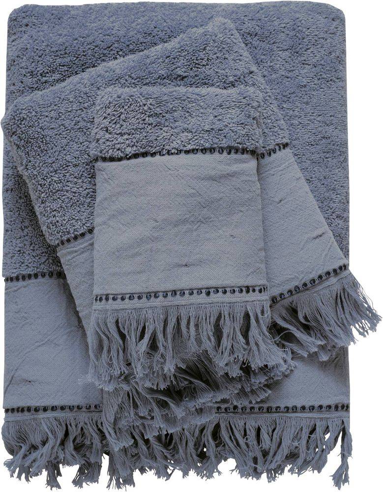 ΣΕΤ ΠΕΤΣΕΤΕΣ DAS HOME DAILY 0698 ΜΠΛΕ ΡΑΦ 3ΤΜΧ (30X50CM-50X90CM-70X140CM) DAS HOME