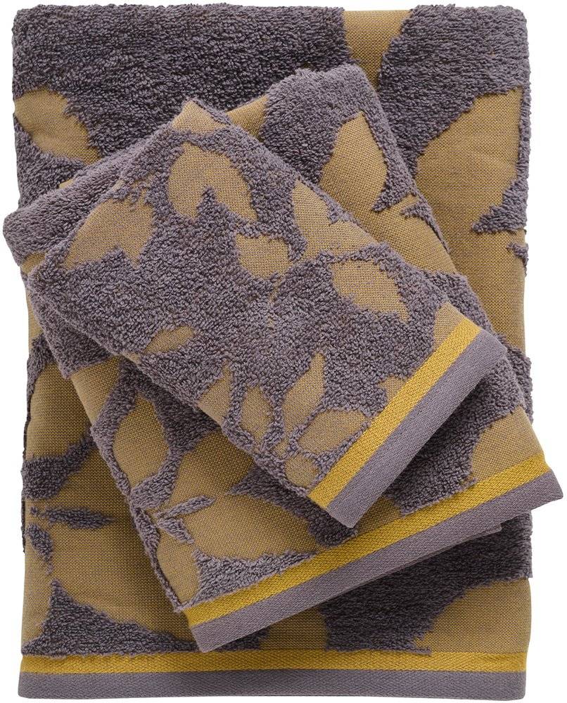 ΣΕΤ ΠΕΤΣΕΤΕΣ DAS HOME DAILY 0754 ANTRAKITE/YELLOW 3ΤΜΧ (30X50CM-50X90CM-70X140CM)