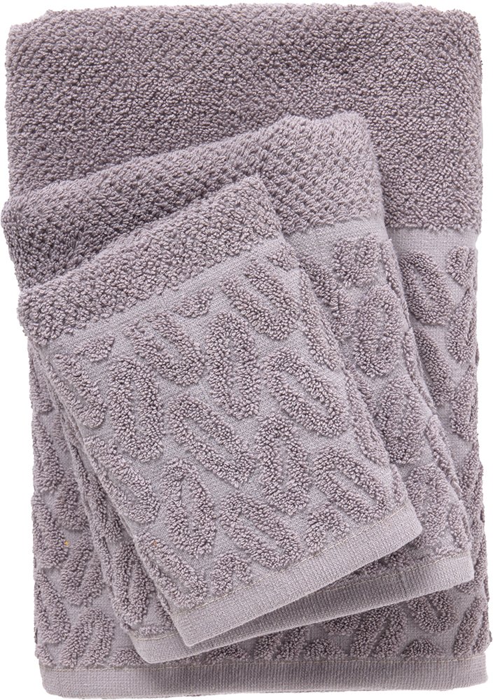 DAS HOME ΣΕΤ ΠΕΤΣΕΤΕΣ DAS HOME BEST 0785 GREY 3ΤΜΧ (30X50CM-50X90CM-70X140CM)