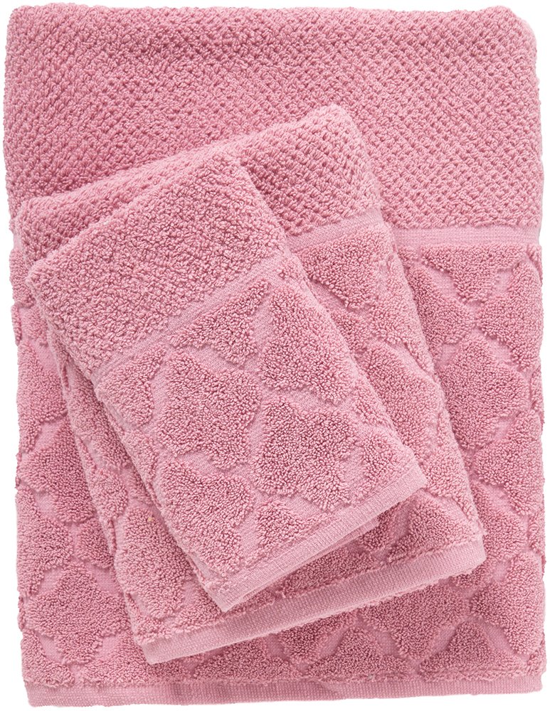 DAS HOME ΣΕΤ ΠΕΤΣΕΤΕΣ DAS HOME BEST 0791 PINK 3ΤΜΧ (30X50CM-50X90CM-70X140CM)