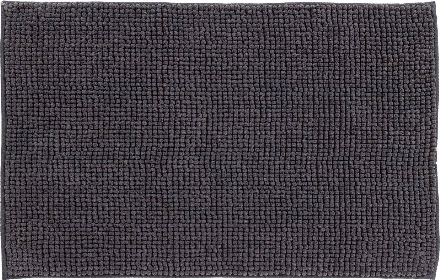 ΤΑΠΕΤΟ ΜΠΑΝΙΟΥ DAS HOME 0773 DARK GREY 60X90CM DAS HOME