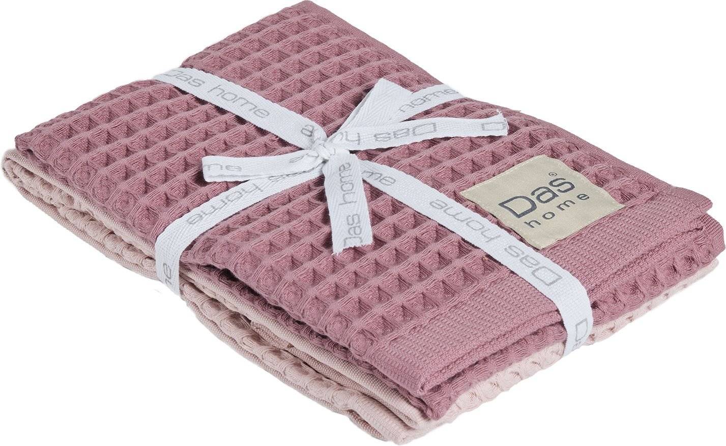 DAS HOME ΠΕΤΣΕΤΕΣ ΚΟΥΖΙΝΑΣ DAS HOME KITCHEN LINE 0803 NUDE/PINK 2ΤΜΧ 40Χ60CM