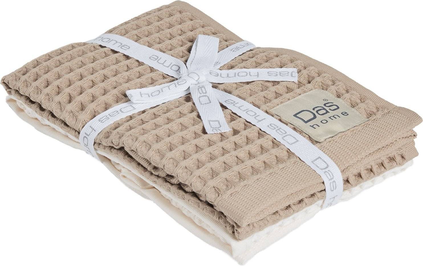 ΠΕΤΣΕΤΕΣ ΚΟΥΖΙΝΑΣ DAS HOME KITCHEN LINE 0800 BEIGE/IVORY 2ΤΜΧ 40Χ60CM DAS HOME