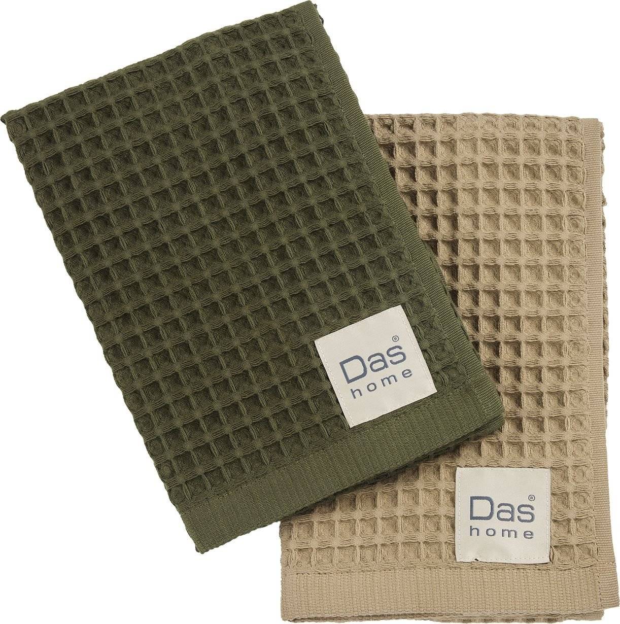 ΠΕΤΣΕΤΕΣ ΚΟΥΖΙΝΑΣ DAS HOME KITCHEN LINE 0802 GREEN/OLIVE 2ΤΜΧ 40Χ60CM