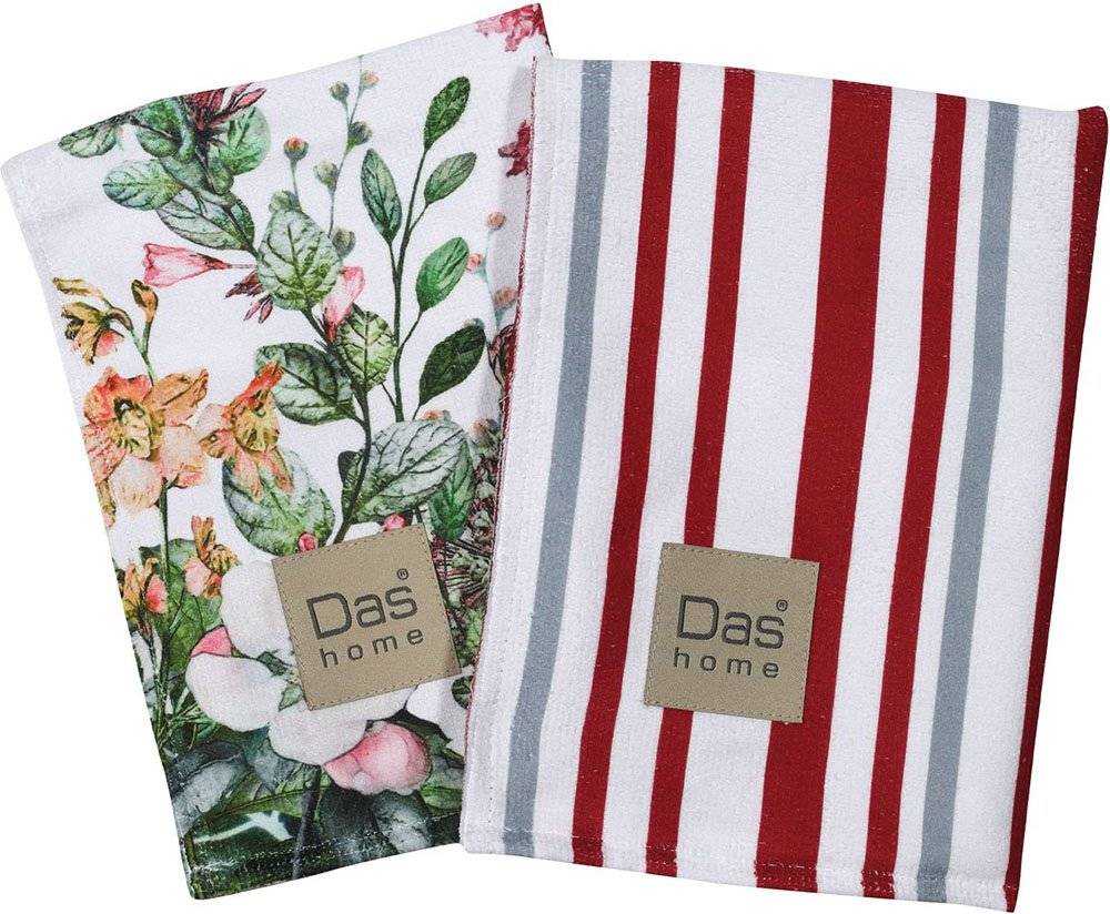 ΠΕΤΣΕΤΕΣ ΚΟΥΖΙΝΑΣ DAS HOME KITCHEN LINE 0634 ΠΟΛΥΧΡΩΜΟ 2ΤΜΧ 40Χ65CM DAS HOME