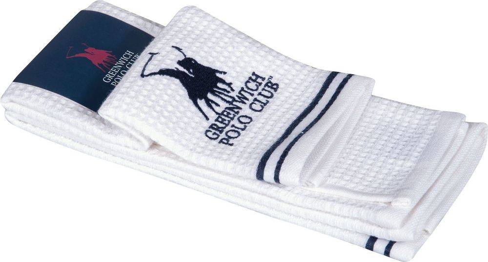 ΠΕΤΣΕΤΕΣ ΚΟΥΖΙΝΑΣ GREENWICH POLO CLUB ESSENTIAL 2806 ΛΕΥΚΟ/ΜΠΛΕ 2TMX 40Χ60CM GREENWICH POLO CLUB