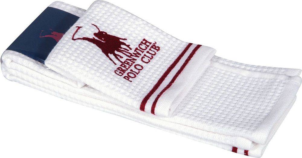 ΠΕΤΣΕΤΕΣ ΚΟΥΖΙΝΑΣ GREENWICH POLO CLUB ESSENTIAL 2805 ΛΕΥΚΟ/ΚΟΚΚΙΝΟ 2TMX 40Χ60CM