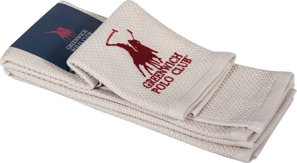 ΠΕΤΣΕΤΕΣ ΚΟΥΖΙΝΑΣ GREENWICH POLO CLUB ESSENTIAL 2803 TAUPE 2TMX 40Χ60CM GREENWICH POLO CLUB