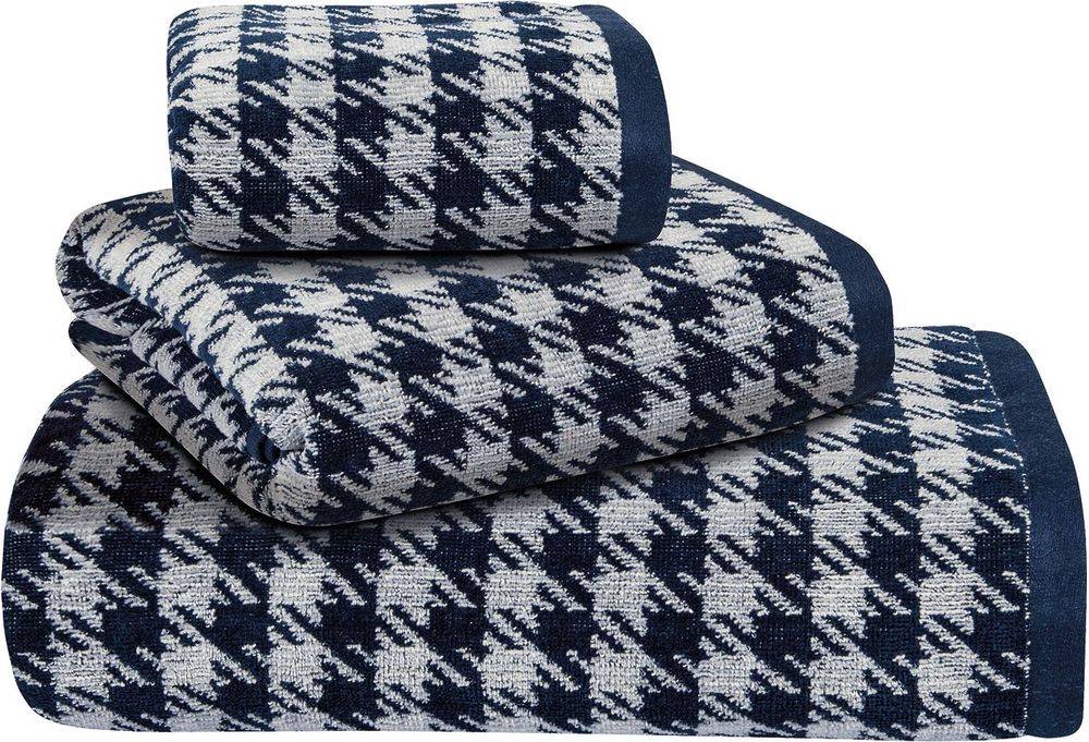 ΣΕΤ ΠΕΤΣΕΤΕΣ GREENWICH POLO CLUB 3095 BLUE/GREY 3ΤΜΧ (30X50CM-50X90CM-70X140CM)