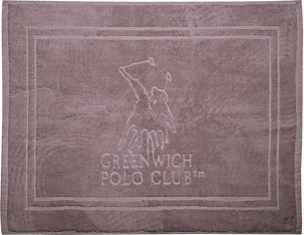 ΤΑΠΕΤΟ ΜΠΑΝΙΟΥ GREENWICH POLO CLUB ESSENTIAL 3040 ΣΚΟΥΡΟ ΜΩΒ 50X70CM GREENWICH POLO CLUB