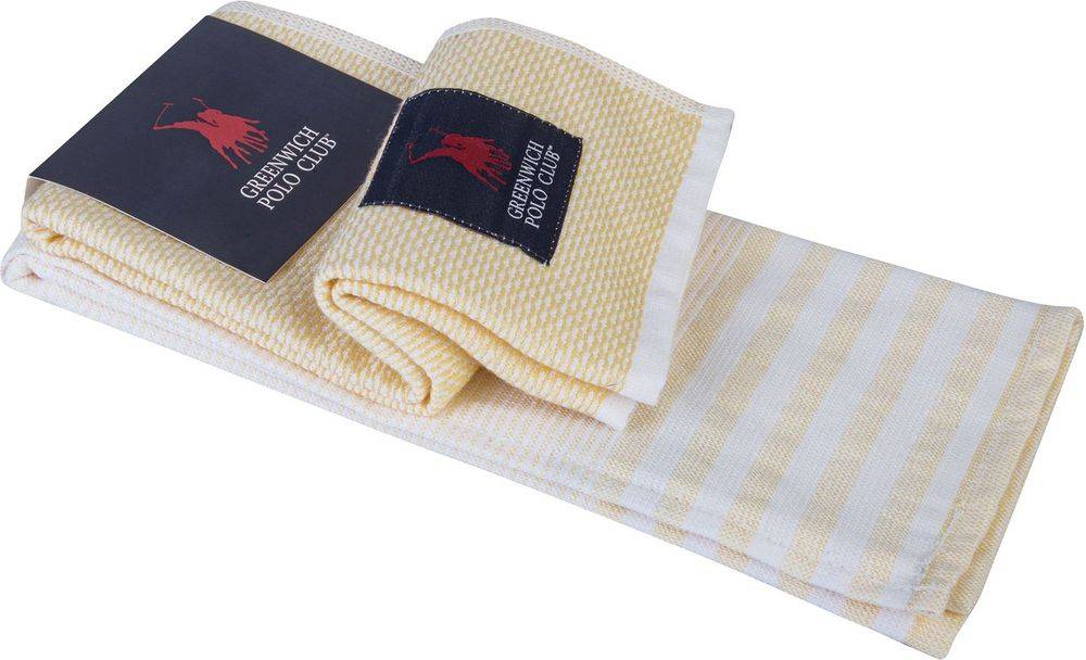 ΠΕΤΣΕΤΕΣ ΚΟΥΖΙΝΑΣ GREENWICH POLO CLUB 2708 ΚΙΤΡΙΝΟ 2TMX 40Χ60CM GREENWICH POLO CLUB