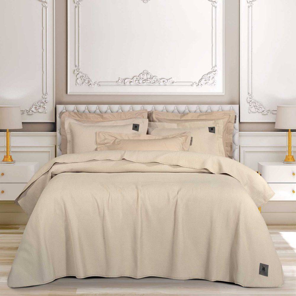 GREENWICH POLO CLUB ΚΟΥΒΕΡΛΙ KING SIZE GREENWICH POLO CLUB 3495 BEIGE 240Χ250CM