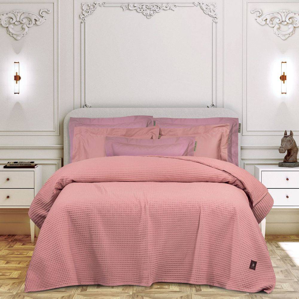 ΚΟΥΒΕΡΤΑ ΥΠΕΡΔΙΠΛΗ GREENWICH POLO CLUB 3455 ΡΟΔΙ ΠΙΚΕ (220X240CM)