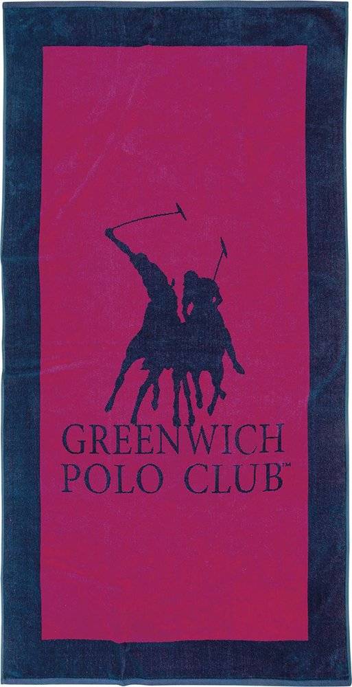 GREENWICH POLO CLUB ΠΕΤΣΕΤΑ ΘΑΛΑΣΣΗΣ GREENWICH POLO CLUB 4002 ΜΠΛΕ/ΦΟΥΞΙΑ (90Χ180CM)