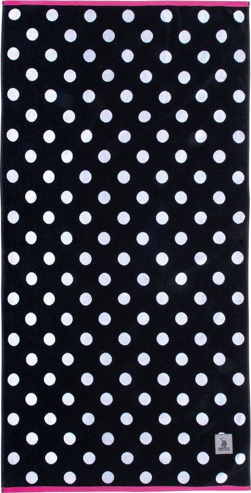 Πετσέτα Θαλάσσης Greenwich Polo Club 4068 Black- Fuschia 90x170