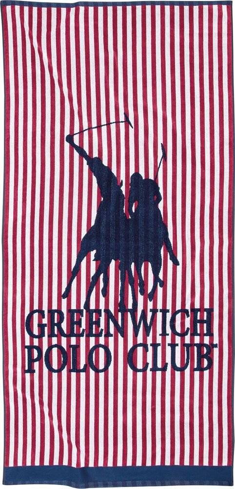ΠΕΤΣΕΤΑ ΘΑΛΑΣΣΗΣ GREENWICH POLO CLUB 4009 RED/BLUE (90Χ180CM)
