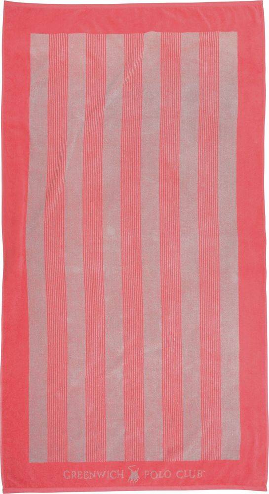ΠΕΤΣΕΤΑ ΘΑΛΑΣΣΗΣ GREENWICH POLO CLUB 3887 CORAL/ECRU (90Χ170CM)