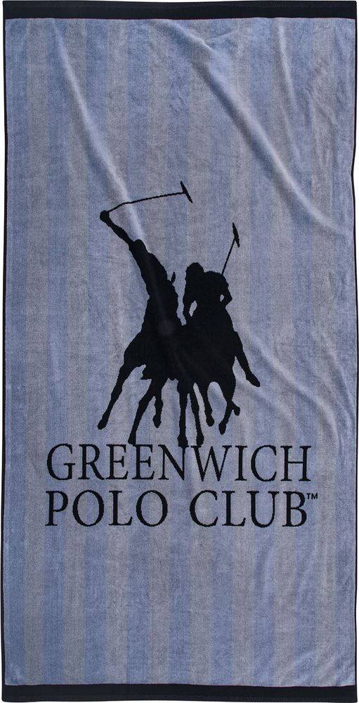 ΠΕΤΣΕΤΑ ΘΑΛΑΣΣΗΣ GREENWICH POLO CLUB 3856 GREY (90Χ180CM) GREENWICH POLO CLUB