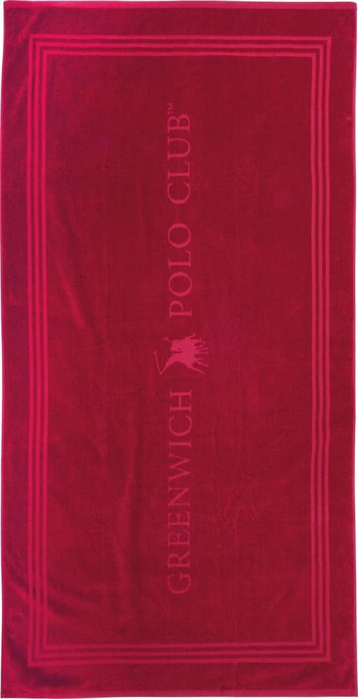 GREENWICH POLO CLUB ΠΕΤΣΕΤΑ ΘΑΛΑΣΣΗΣ GREENWICH POLO CLUB 4066 RED (90Χ170CM)