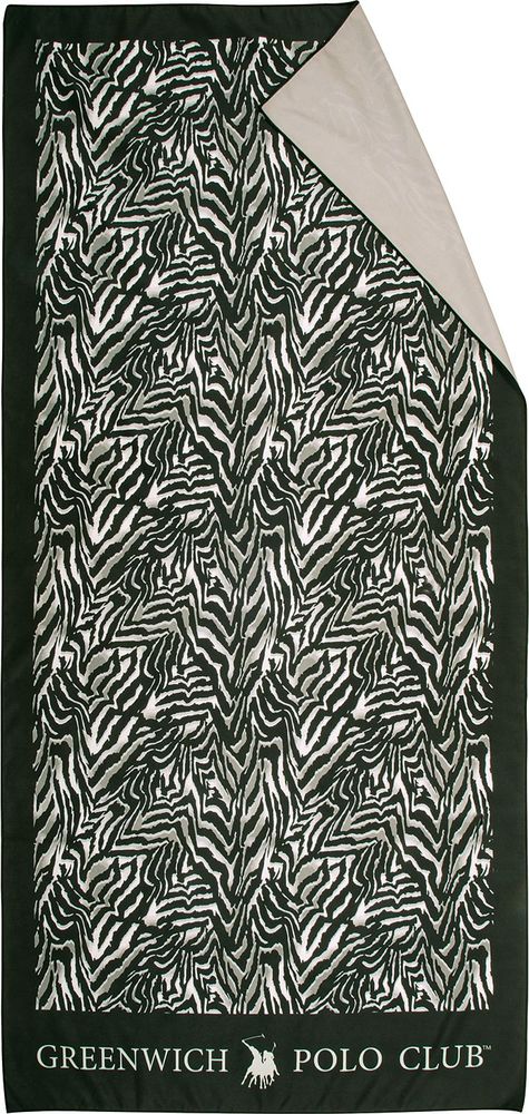 GREENWICH POLO CLUB ΠΕΤΣΕΤΑ ΘΑΛΑΣΣΗΣ GREENWICH POLO CLUB 4038 BLACK/TAUPE (80Χ170CM)