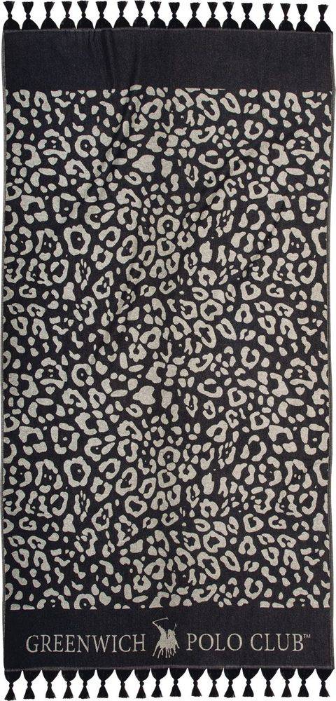 GREENWICH POLO CLUB ΠΕΤΣΕΤΑ-ΠΑΡΕΟ ΘΑΛΑΣΣΗΣ GREENWICH POLO CLUB 4059 BLACK/IVORY (90Χ170CM)