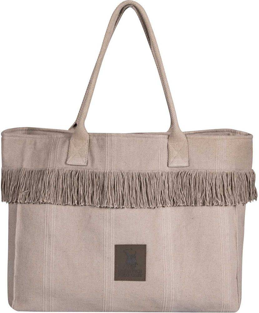 ΤΣΑΝΤΑ ΘΑΛΑΣΣΗΣ GREENWICH POLO CLUB 4084 TAUPE (46Χ36CM)