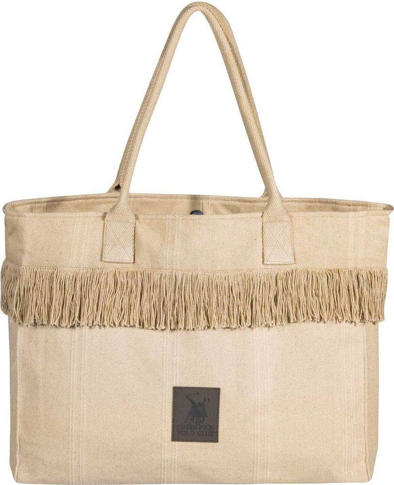 ΤΣΑΝΤΑ ΘΑΛΑΣΣΗΣ GREENWICH POLO CLUB 4083 BEIGE (46Χ36CM)