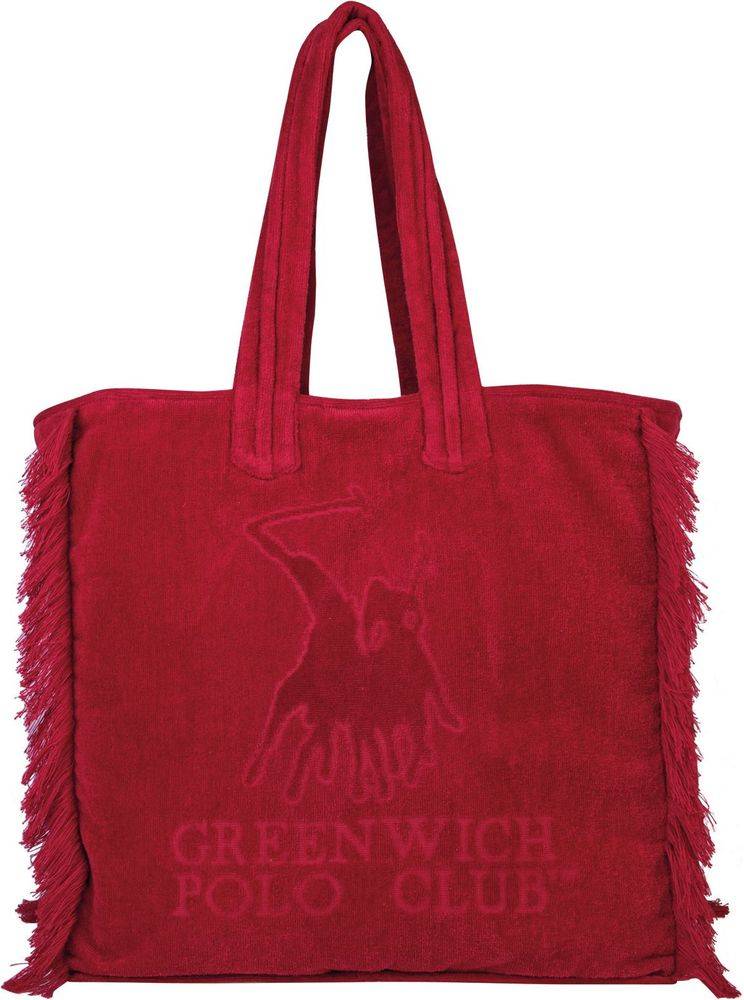 ΤΣΑΝΤΑ ΘΑΛΑΣΣΗΣ GREENWICH POLO CLUB 3657 ΚΟΚΚΙΝΟ 42Χ45 CM GREENWICH POLO CLUB