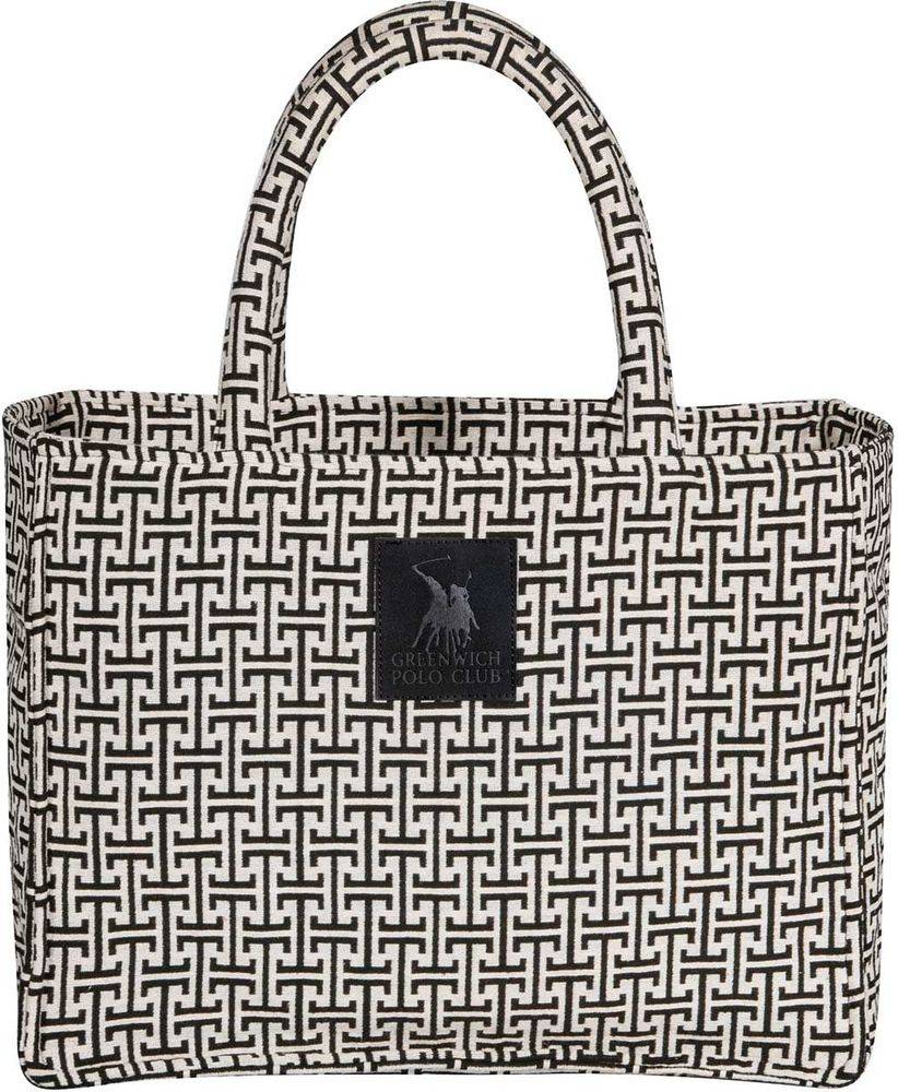 Τσάντα Θαλάσσης Greenwich Polo Club 4056 Black- Grey 36x28