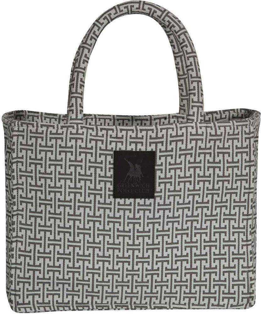 ΤΣΑΝΤΑ ΘΑΛΑΣΣΗΣ GREENWICH POLO CLUB 4086 GREY (36Χ28CM) GREENWICH POLO CLUB