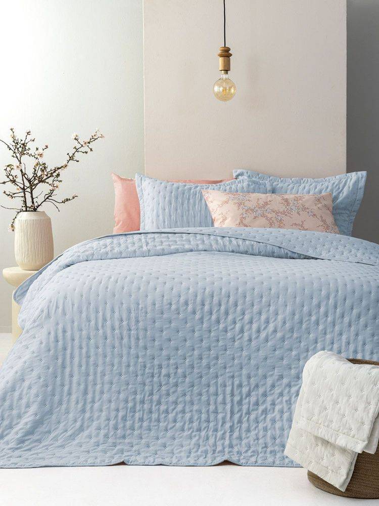 ΠΑΛΑΜΑΙΚΗ ΚΟΥΒΕΡΛΙ ΥΠΕΡΔΙΠΛΟ PALAMAIKI HOME NICO CIEL (220X240CM)